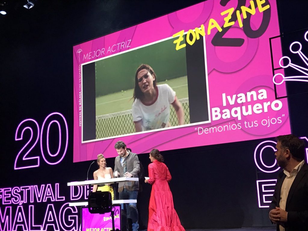 Ivana Baquero Mejor Actriz Festival Málaga 2017