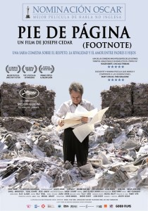 PIE DE PÁGINA (FOOTNOTE) de Joseph Cedar