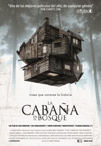 LA CABAÑA EN EL BOSQUE de Drew Goddard