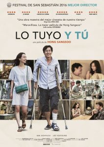 LO TUYO Y TÚ de Hong Sangsoo